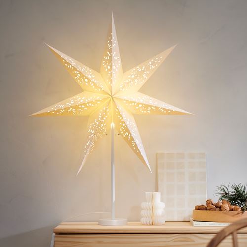 IKEA - STRALA, abajur başlığı, beyaz, 70 cm
