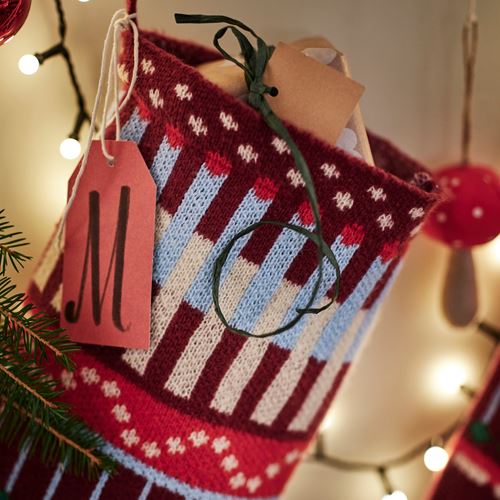 IKEA - VINTERFINT, noel çorabı, çok renkli, 50 cm