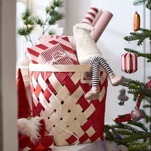 IKEA - VINTERFINT, Noel Baba, beyaz, 42 cm
