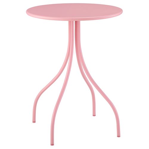 IKEA - TANEBRO, side table, light pink, 46 cm