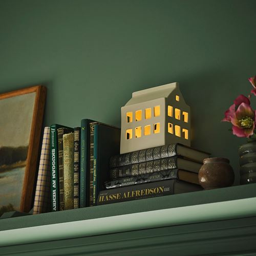 IKEA - SNÖSISKA, decorative lighting, white, 16 cm