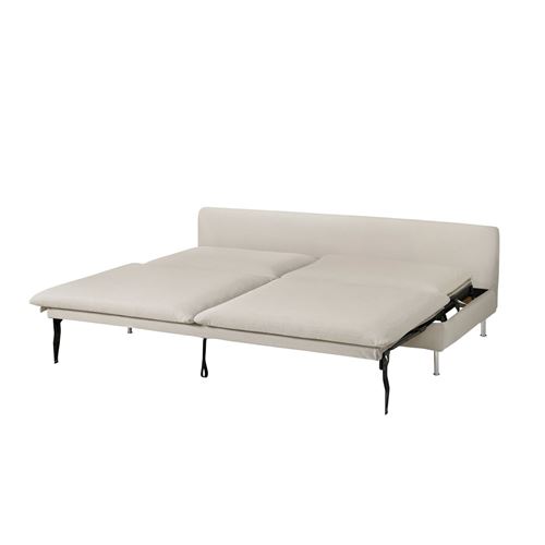 IKEA - SÖDERHAMN, 3'lü yataklı kanepe, fridtuna açık bej
