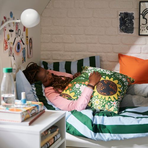 IKEA - CAFEBITRADE, cushion cover, multicolour, 50x50 cm