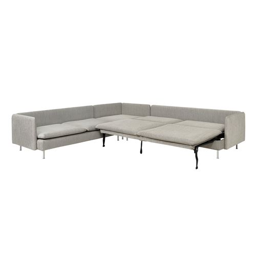 IKEA - SÖDERHAMN, 6'lı yataklı köşe kanepe, viarp Bej-kahverengi
