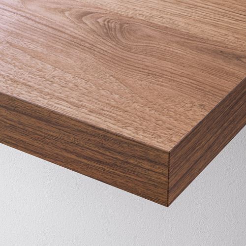 IKEA - LACK, wall shelf, brown-walnut effect, 110x26 cm
