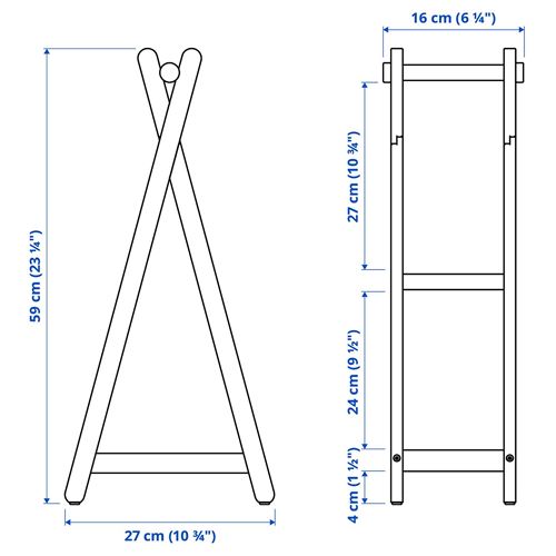 IKEA - STEGESUND, toilet roll holder, light bamboo