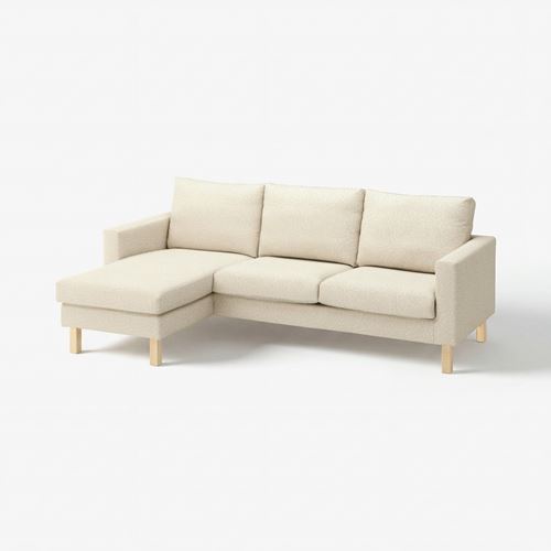 3-seat sofa with chaise longue