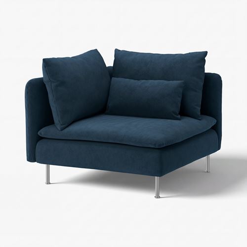 IKEA - SÖDERHAMN, corner section, kelinge dark blue