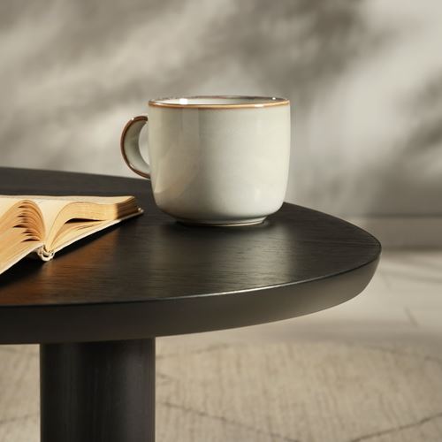 IKEA - ÖRTRASK, coffee table, black-ash effect, 75x48 cm