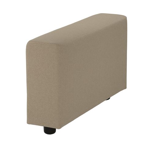 IKEA - VIMLE, sofa armrest cover, Johanneshov brown-beige