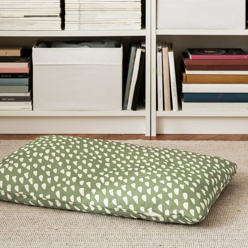 IKEA - UTSADD, pet bed, green/white, 48x75 cm