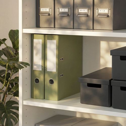 IKEA - BILLY, bookcase, white, 40x39x202 cm