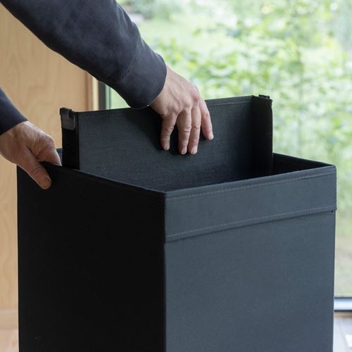 IKEA - DRÖNA, divider for storage box, black, 33x33 cm