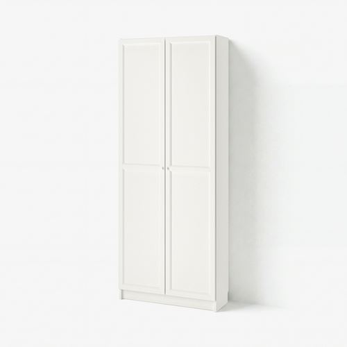 bookcase with door