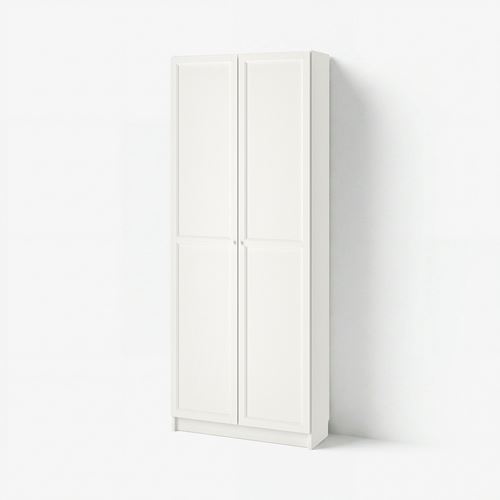 bookcase with door