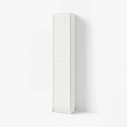 bookcase with door