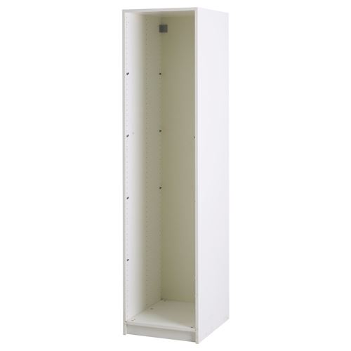 IKEA - PAX/BERGSBO, PAX gardırop, beyaz, 50x60x236 cm