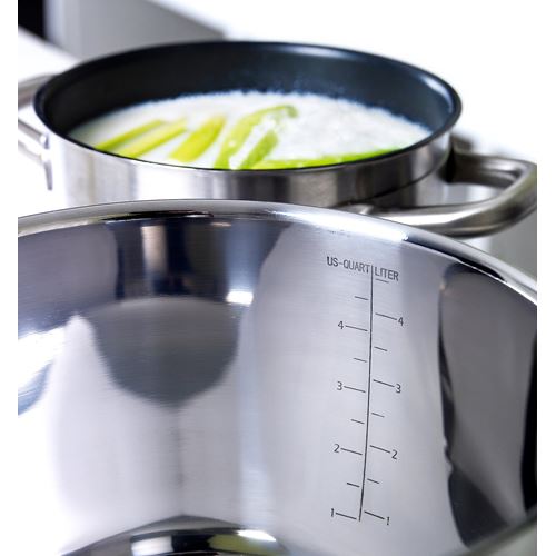 IKEA - IKEA 365+, çelik tencere, paslanmaz çelik-cam, 3 lt