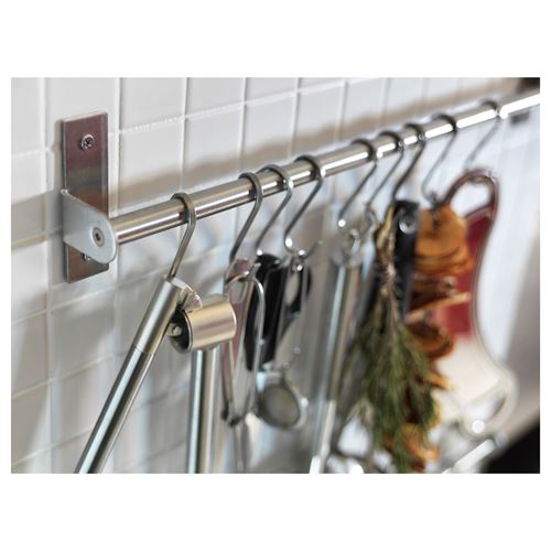 IKEA - GRUNDTAL, hook, stainless steel, 7 cm