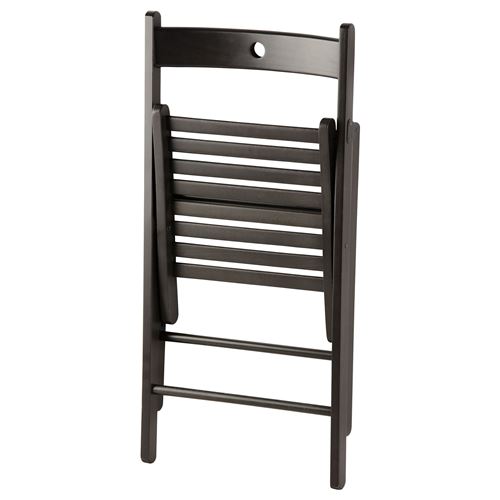 IKEA - TERJE, katlanır sandalye, siyah
