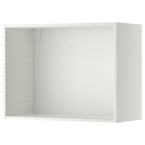 IKEA - METOD, kitchen wall cabinet frame, white, 80x37x60 cm