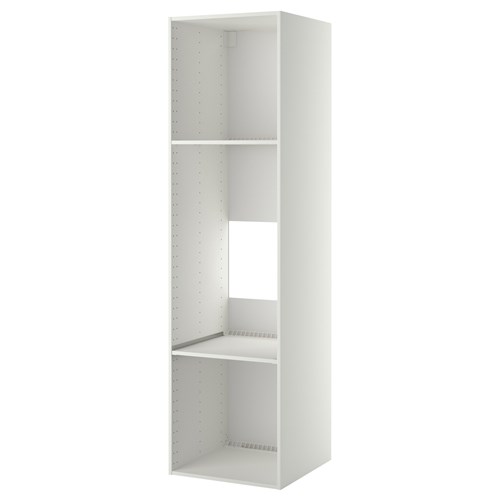 IKEA - METOD, oven high cabinet frame, white, 60x60x220 cm