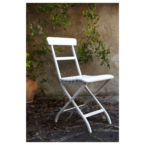 IKEA - MALARÖ, katlanabilir sandalye, beyaz