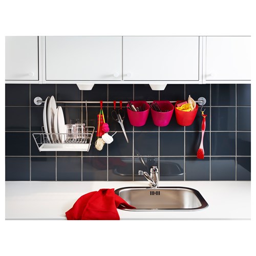 IKEA - BOHOLMEN, single-bowl insert sink, stainless steel, 47x30 cm