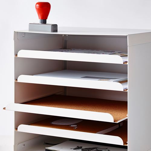 IKEA - KVISSLE, evrak rafı, beyaz, 32x25x32 cm