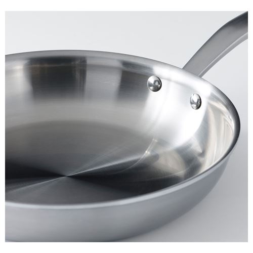 IKEA - SENSUELL, frying pan, stainless steel, 28 cm