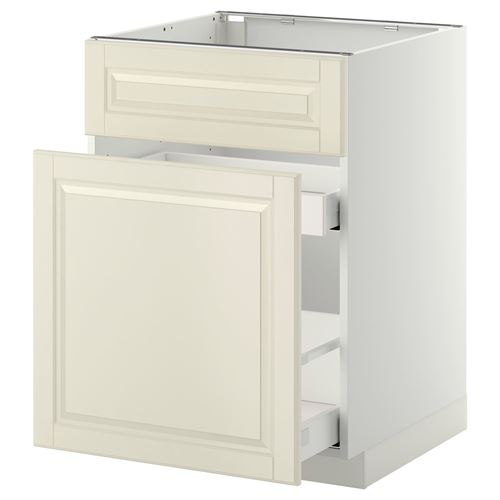 IKEA - METOD/MAXIMERA, sink cabinet, BODBYN off-white, 60x60 cm