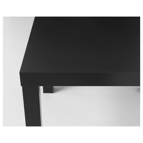 IKEA - LACK, yan sehpa, siyah, 55x55 cm