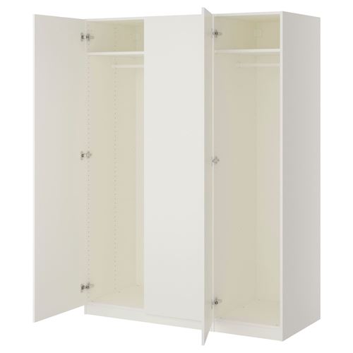 IKEA - PAX/FORSAND, PAX wardrobe, white, 150x60x201 cm