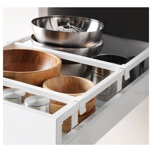 IKEA - METOD/MAXIMERA, mutfak boy dolabı, BODBYN kırık beyaz, 40x60x220 cm