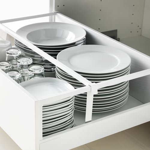 IKEA - MAXIMERA, kitchen drawer, white, 80x60 cm