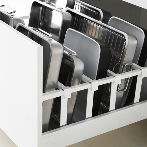 IKEA - MAXIMERA, kitchen drawer, white, 80x60 cm