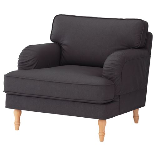 IKEA - STOCKSUND, koltuk/uzanma koltuğu/kanepe ayağı, açık kahverengi