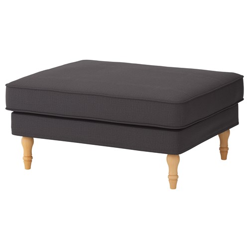 IKEA - STOCKSUND, puf/bank ayağı, açık kahverengi