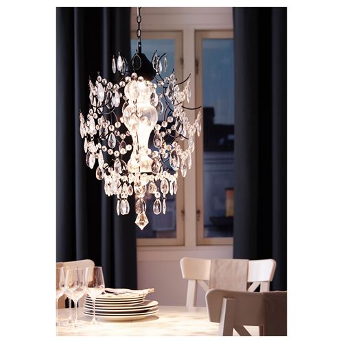 IKEA - ÖRTOFTA, pendant lamp, grey
