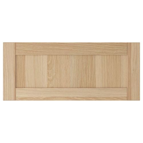 IKEA - HANVIKEN, drawer front, white stained oak effect, 60x26 cm