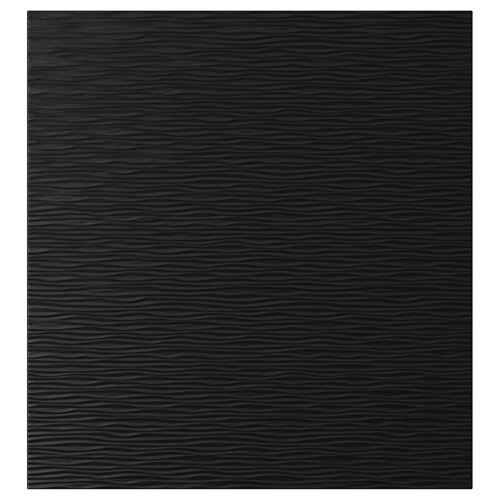 IKEA - LAXVIKEN, door, black, 60x64 cm