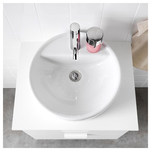 IKEA - TÖRNVIKEN, wash-basin, white, 45 cm