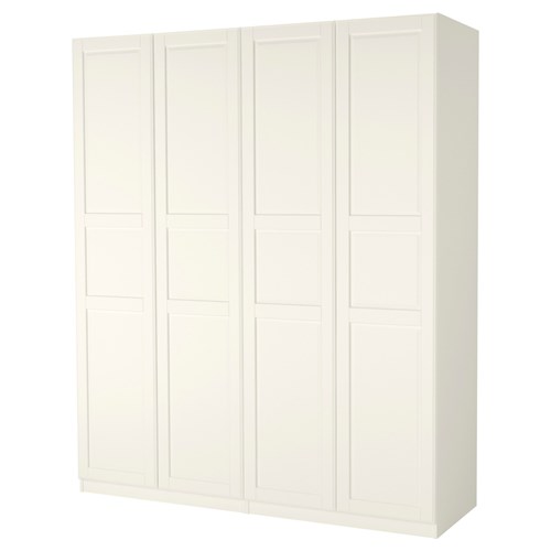 IKEA - PAX/TYSSEDAL, PAX gardırop, beyaz, 200x60x236 cm