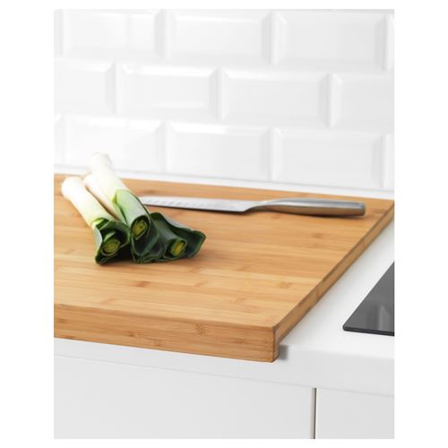 IKEA - LAMPLIG, chopping board, bamboo, 46x53 cm