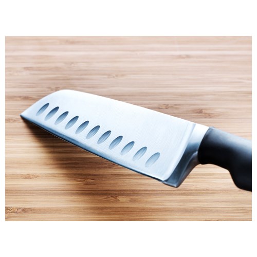 IKEA - VÖRDA, vegetable knife, stainless steel/black, 16 cm