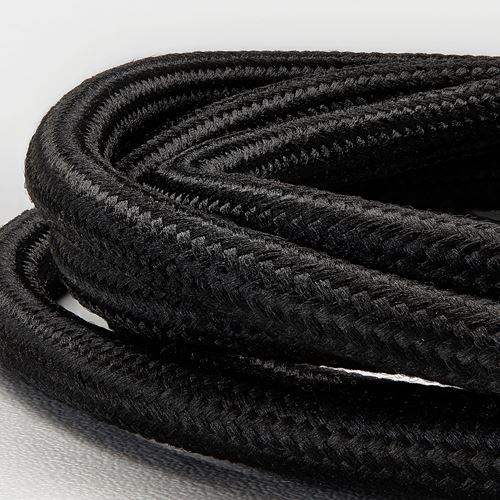 IKEA - SKAFTET, cord set, black-nickel plated