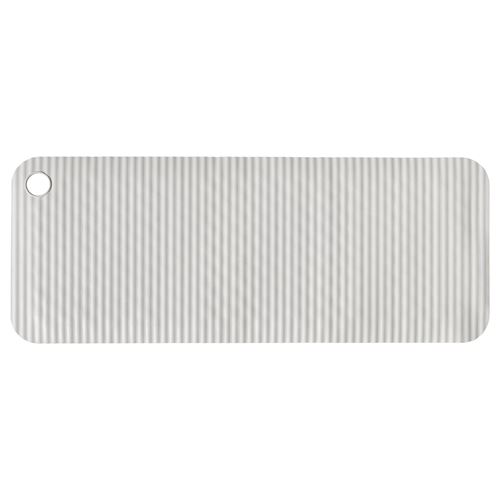 IKEA - DOPPA, bathtub mat, light grey, 33x84 cm