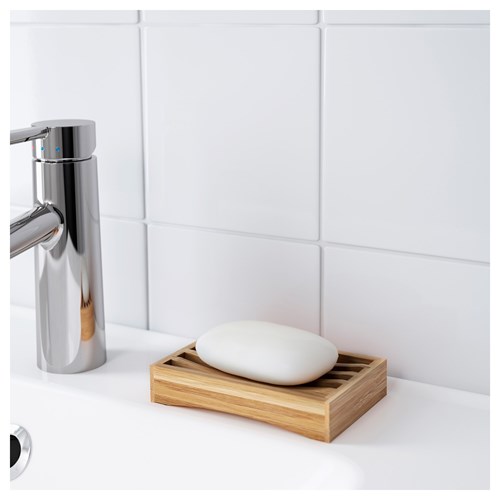 IKEA - DRAGAN, soap dish, bamboo