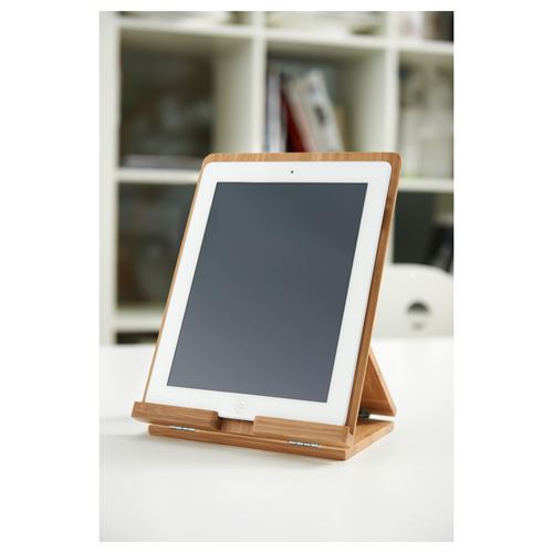 IKEA - GRIMAR, telefon/tablet standı, bambu