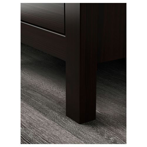 IKEA - HEMNES, bedside table, blackbrown, 54x66 cm